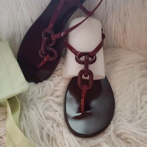 Burberry Chain Sandals Size 39/ US 9